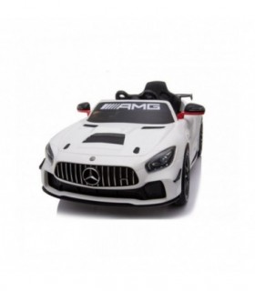 Voiture électrique Mercedes-Benz GT4 Blanc Licence d'origine
