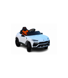 Voiture electrique enfànt 12V Lamborghini Urus blanc sous li