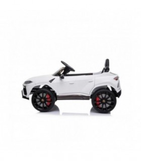 Voiture electrique enfànt 12V Lamborghini Urus blanc sous li
