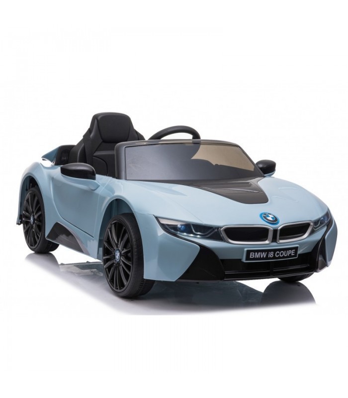 Voiture électrique BMW i8 bleu sous licence d'origine siège