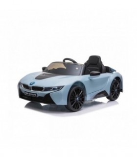 Voiture électrique BMW i8 bleu sous licence d'origine siège