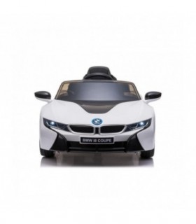 Voiture électrique BMW i8 blanc avec licence d'origine siège