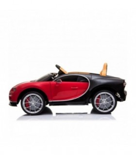 Bugatti Chiron Rouge Licence d'origine À batterie Ouverture