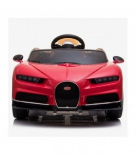 Bugatti Chiron Rouge Licence d'origine À batterie Ouverture