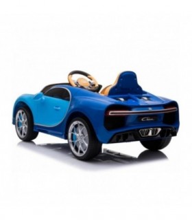 Bugatti Chiron Bleu Licence d'origine À batterie Ouverture v