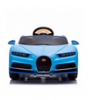 Bugatti Chiron Bleu Licence d'origine À batterie Ouverture v