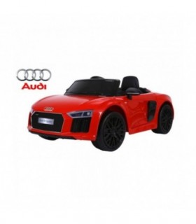 Audi electrique enfant R8 Spyder Nouveau rouge Original Lice