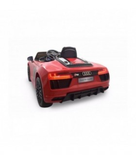 Audi electrique enfant R8 Spyder Nouveau rouge Original Lice