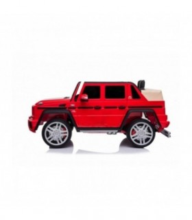 Voiture électrique Mercedes G650 MAYBACH rouge licence d'ori