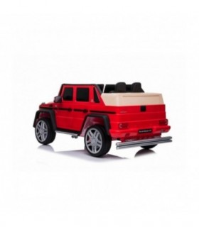 Voiture électrique Mercedes G650 MAYBACH rouge licence d'ori