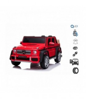 Voiture électrique Mercedes G650 MAYBACH rouge licence d'ori