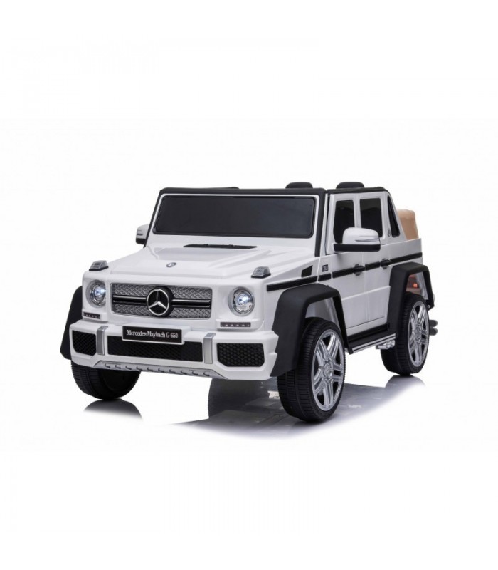 Voiture électrique Mercedes G650 MAYBACH Blanc Licence d'ori
