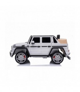 Voiture électrique Mercedes G650 MAYBACH Blanc Licence d'ori