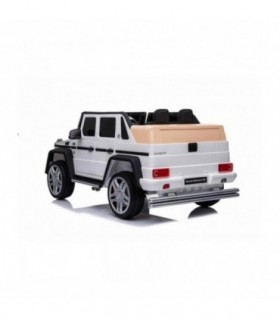 Voiture électrique Mercedes G650 MAYBACH Blanc Licence d'ori