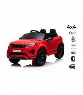Voiture électrique enfant range rover evoque 12V rouge doubl