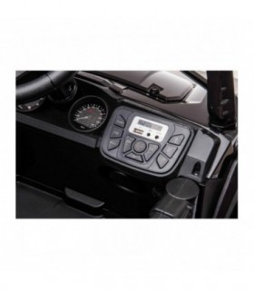 RSX SMALL avec remorque Rouge Traction arrière Batterie 12V