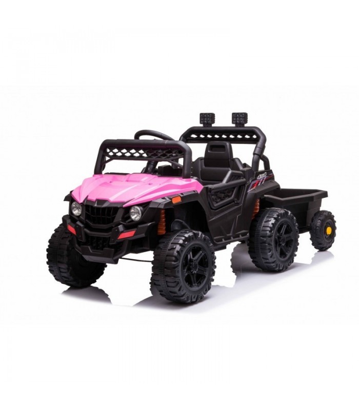 RSX SMALL avec remorque Rose Traction arrière Batterie 12V S