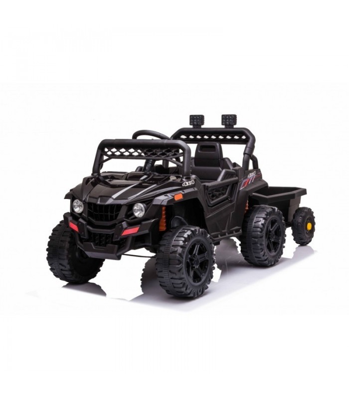 RSX SMALL avec remorque Noir Traction arrière Batterie 12V S