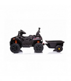RSX SMALL avec remorque Noir Traction arrière Batterie 12V S