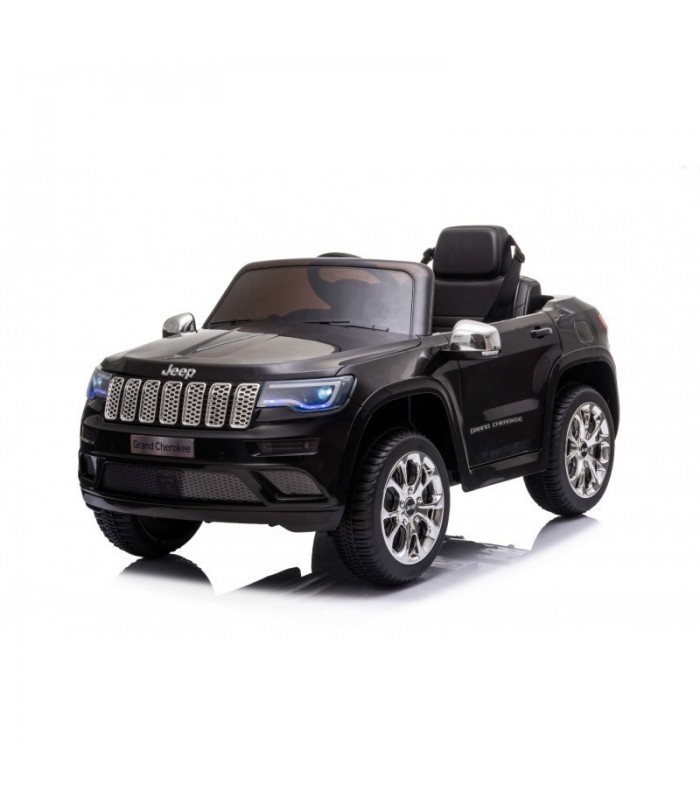Voiture électrique JEEP GRAND CHEROKEE 12V NOIR siège en cui