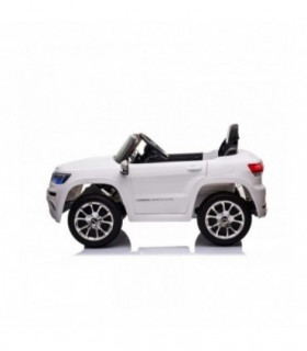 Voiture électrique JEEP GRAND CHEROKEE 12V BLANC siège en cu