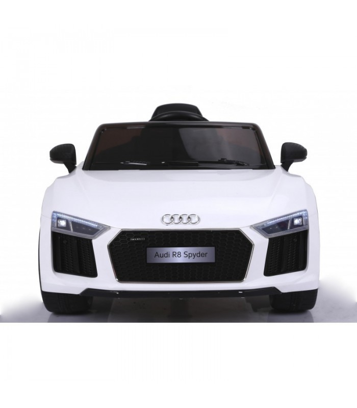 Audi electrique enfant R8 Spyder Nouveau Blanc Original Lice