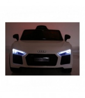 Audi electrique enfant R8 Spyder Nouveau Blanc Original Lice