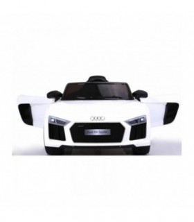 Audi electrique enfant R8 Spyder Nouveau Blanc Original Lice