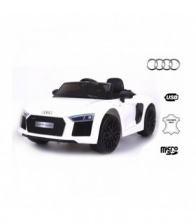 Audi electrique enfant R8 Spyder Nouveau Blanc Original Lice