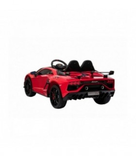 Voiture électrique Lamborghini Aventador Rouge Licence d'ori