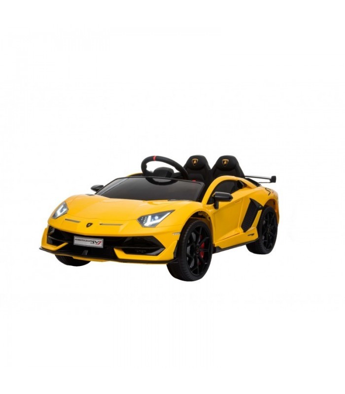 Voiture électrique Lamborghini Aventador Jaune Licence d'ori