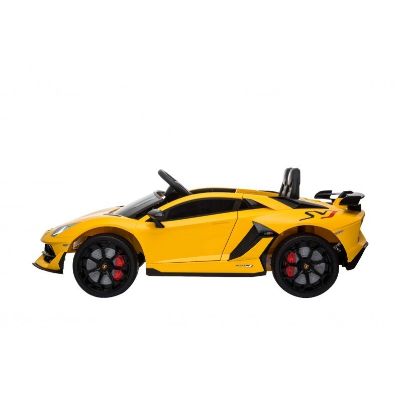 Voiture télécommandée Lamborghini jaune pour enfant • Voitures