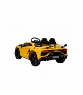 Voiture électrique Lamborghini Aventador Jaune Licence d'ori