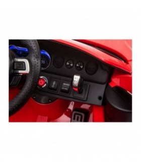 Voiture electrique enfant Ford Mustang 24V rouge roues Soft