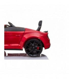 Voiture electrique enfant Ford Mustang 24V rouge roues Soft