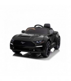 Voiture electrique enfant Ford Mustang 24V noire roues Soft