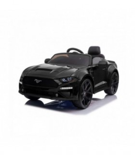 Voiture electrique enfant Ford Mustang 24V noire roues Soft