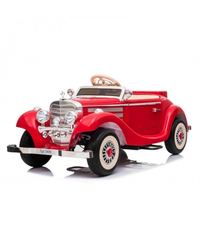 Voiture electrique pour enfant Mercedes-Benz 540K rouge cont