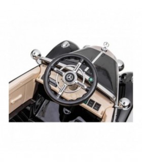 Voiture electrique pour enfant Mercedes-Benz 540K blanc cont