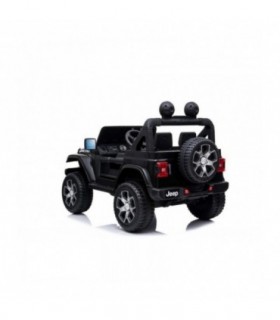 JEEP Wrangler noir Double siège en cuir Radio avec entrée Bl