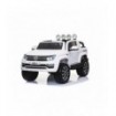 Volkswagen Amarok électrique Blanc - Voiture électrique enfant 2x12V