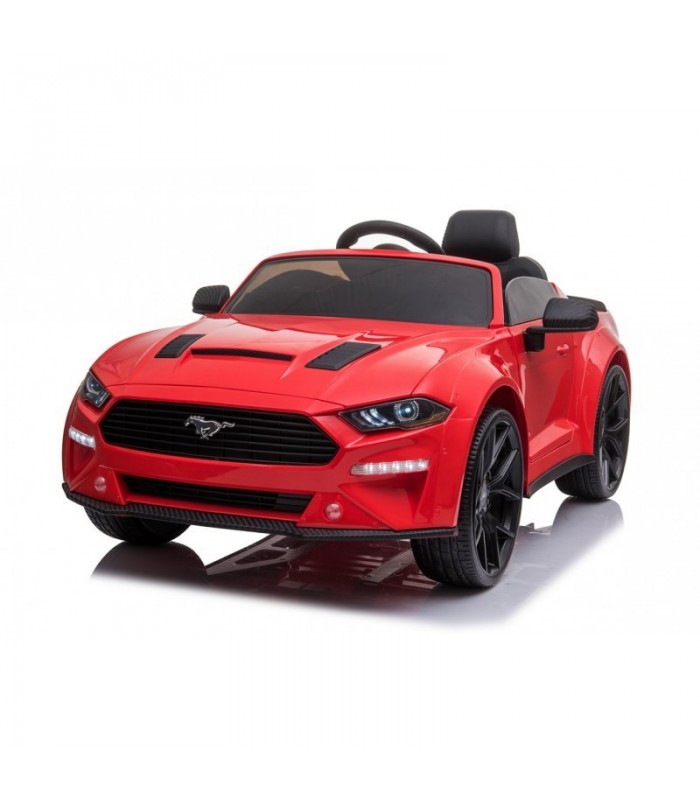 Voiture electrique enfant Drift Ford Mustang 24V rouge roues