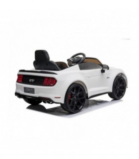 Voiture electrique enfant Drift Ford Mustang 24V blanche rou