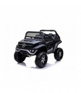 Voiture électrique miniature Mercedes-Benz UNIMOG - Noir Tél