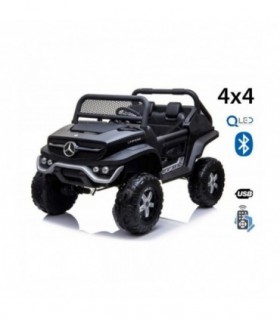 Voiture électrique miniature Mercedes-Benz UNIMOG - Noir Tél