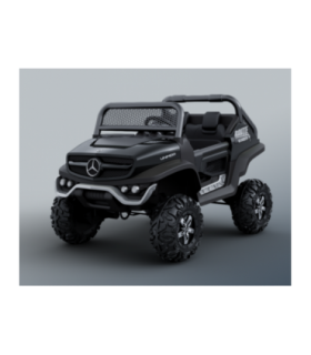 Voiture électrique miniature Mercedes-Benz UNIMOG - Noir Tél