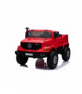 Voiture électrique miniature Mercedes-Benz Zetros 24V rouge