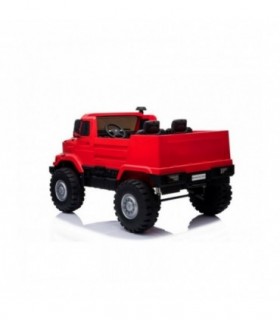 Voiture électrique miniature Mercedes-Benz Zetros 24V rouge