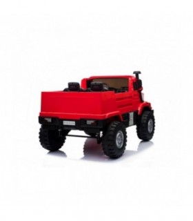 Voiture électrique miniature Mercedes-Benz Zetros 24V rouge