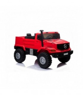 Voiture électrique miniature Mercedes-Benz Zetros 24V rouge